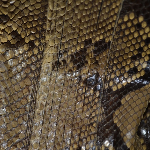 Rocco P. Vero Cuoio Python Snake Boot Vintage 37.5 - Picture 3 of 8